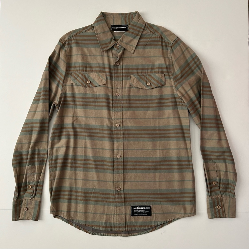 The Hundreds Long Sleeve Button Up Shirt | Size M